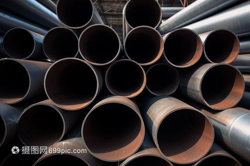 鋼管底部特寫 無縫鋼管的精妙結構與實用價值